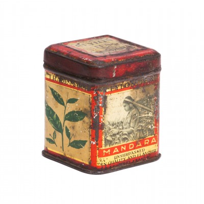 Puszka na herbatę  „Ceylon Tea Mandara”. XX w.